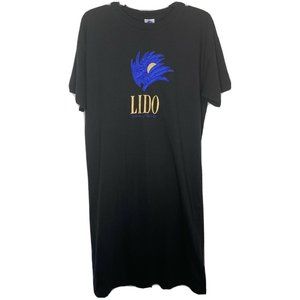 Lido De Paris Embroidered T-Shirt Black